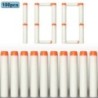 7,2 cm 100 db Nerf Soft Bullets Darts Round Head utántöltő Szivacs Darts Gyerekek Játékfegyver Golyók NERF N-Strike Blasterekhez