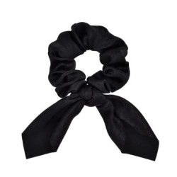 Új Chiffon Bowknot selyem hajcsiszolók női gyöngy lófarok tartó hajkötők Hajkötél gumiszalagok fejfedők hajkiegészítők