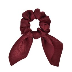 Új Chiffon Bowknot selyem hajcsiszolók női gyöngy lófarok tartó hajkötők Hajkötél gumiszalagok fejfedők hajkiegészítők