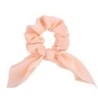 Új Chiffon Bowknot selyem hajcsiszolók női gyöngy lófarok tartó hajkötők Hajkötél gumiszalagok fejfedők hajkiegészítők