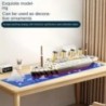 Építőelem összeszerelő játék Titanic óriásfiú lány puzzle tengerjáró hajó modell